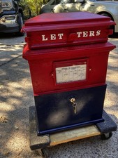 Caixa de correio antiga de ferro fundido dos EUA 1913 comprar usado Caixa de correio antiga de ferro fundido dos EUA 1913 comprar usado  Enviando para Brazil