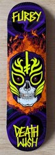 Deck de skate Deathwish Furby Pro modelo – Gráfico de caveira mascarada – RARO comprar usado  Enviando para Brazil