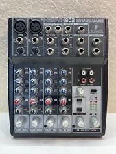 Behringer XENYX 802 Premium 8 entradas 2 buses mezclador consola de mezcla - sin cable de alimentación segunda mano  Embacar hacia Argentina