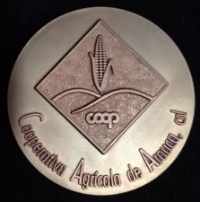 MEDALHA DE BRONZE ARTE 50 ANOS COOPERATIVA AGRÍCOLA DE AROUCA PRATA comprar usado  Enviando para Brazil