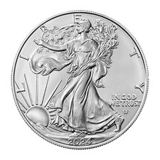 Hot 2024 American Silver Eagle $1 moeda 1 oz prata BU comprar usado  Enviando para Brazil