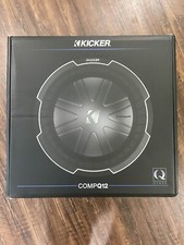 KICKER Q-CLASS 42CWQ122 12" BOBINAS DE VOZ DUPLAS 2 OHM SUBWOOFER DVC SUB CWQ122 850W comprar usado  Enviando para Brazil