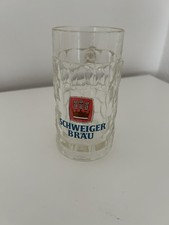 Glaskrug schweiger bräu gebraucht kaufen  Niederwerrn