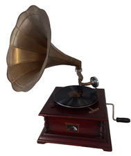 Replica vintage gramophone for sale  HARLOW