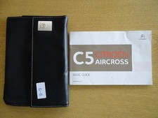 PACOTE CARTEIRA MANUAL GUIA BÁSICO GENUÍNO CITROEN C5 AIRCROSS 2018-2022 comprar usado  Enviando para Brazil