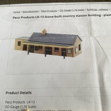 Peco country station for sale  WIGAN