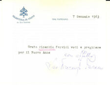 1963 vaticano auguri usato  Milano