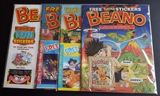 Beano four comics for sale  LINCOLN