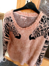 Kuschelpullover altrosa schwar gebraucht kaufen  Teltow