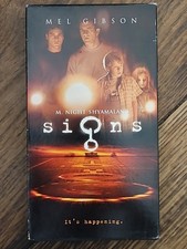 Signs 2002 vhs for sale  San Bernardino
