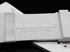 QUASE PERFEITO pulseira de relógio de borracha branca genuína Richard Mille RM011 tamanho M do Japão comprar usado  Enviando para Brazil