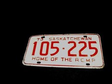 Saskatchewan canada license for sale  Spencerport