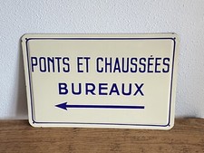 Plaque émaillée bureaux d'occasion  Vannes