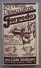 1935 french advert d'occasion  Expédié en Belgium