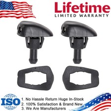 2 peças bico pulverizador lavadora de para-brisa de carro universal para Toyota Ford BMW Audi EUA comprar usado  Enviando para Brazil