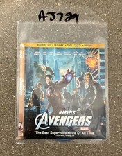 Marvel’s The Avengers 3D (Blu-ray 3D, 2012) No Case No Tracking #AJ729 comprar usado  Enviando para Brazil