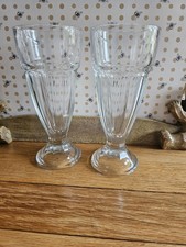 Pair vintage glass for sale  LEEDS