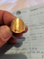 Chevalière francs napoléon d'occasion  Couëron