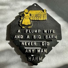 Vintage sign plump for sale  Winsted