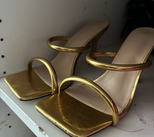 Gold women heels for sale  UK