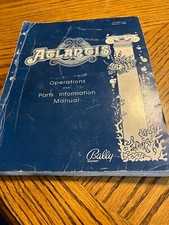 Atlantis pinball manual for sale  York