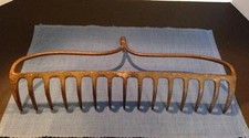 Vtg Rusty Garden Rake Head Jewelry ~ Taças de Vinho ~ Colecionáveis ~ 15 Tine Steam comprar usado  Enviando para Brazil