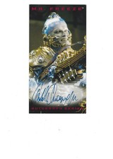 1997 Skybox Arnold Schwarzenegger autógrafo Batman & Robin Mr. Freeze raro, usado comprar usado  Enviando para Brazil