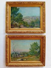 Ancienne paire tableaux d'occasion  Forcalquier