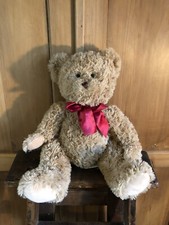 Red bow teddy for sale  BEDFORD