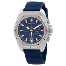 Usado, Victorinox I.N.O.X. Relógio masculino cronógrafo quartzo mostrador azul 241984 comprar usado  Enviando para Brazil