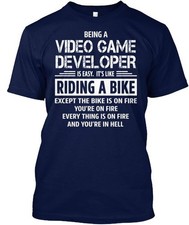 Camiseta desenvolvedora de videogames feita nos EUA tamanho P a 5XL comprar usado Camiseta desenvolvedora de videogames feita nos EUA tamanho P a 5XL comprar usado  Enviando para Brazil