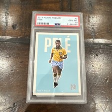 2017 Panini Nobility Pele #3 Brasil PSA 10 comprar usado 2017 Panini Nobility Pele #3 Brasil PSA 10 comprar usado  Enviando para Brazil