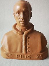 Papa Pio XII , 1950, busto in terracotta, firmato dallo scultore Renato Bertelli comprar usado  Enviando para Brazil