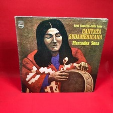 MERCEDES SOSA Cantata Sudamericana 1972 Argentinian vinyl LP Philips record, usado comprar usado  Enviando para Brazil