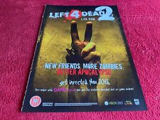 PAD62 GAME ADVERT 12X9 LEFT 4 DEAD 2 : XBOX. PC DVD ROM comprar usado  Enviando para Brazil