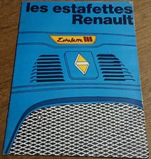 Catalogue publicitaire renault d'occasion  Châteauneuf-sur-Sarthe