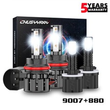 Lâmpadas de neblina de feixe alto baixo para faróis de LED para Dodge Dakota 1997-2000 comprar usado  Enviando para Brazil