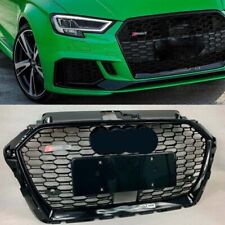 Para Audi A3 S3 RS3 grade dianteira preta grade de favo de mel malha 2017 2020 ACC, usado comprar usado  Enviando para Brazil