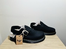 Usado, Sapato slingback Dr. Martens Jorge II couro nobuck pele sintética preto novo sem caixa tamanho 9 comprar usado  Enviando para Brazil