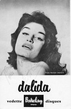 Dalida photo still d'occasion  Expédié en Belgium