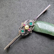 Art deco brosche gebraucht kaufen  München