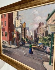 Oil canvas summer for sale  Los Angeles