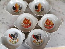 Assiettes oeufs porcelaine d'occasion  Marseille VIII