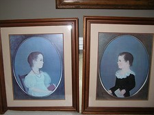 Pair folk art for sale  Williamsburg