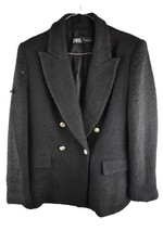 Jaqueta ZARA Preta Blazer Tamanho G Feminina Casual Ao Ar Livre Roupa Externa Inteligente comprar usado Jaqueta ZARA Preta Blazer Tamanho G Feminina Casual Ao Ar Livre Roupa Externa Inteligente comprar usado  Enviando para Brazil