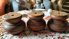 Große antike holzfüße gebraucht kaufen  Burgbernheim