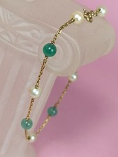 Bracelet carats chrysoprase d'occasion  Nanterre