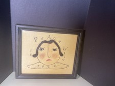 Framed handmade folk for sale  Grants Pass