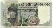 10000 lire ritratto usato  Pignataro Maggiore