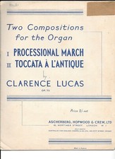 Two compositions organ for sale  COLEFORD